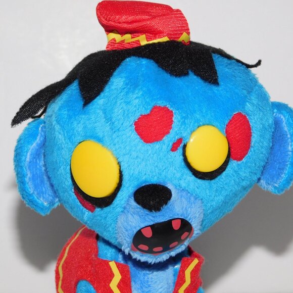 Mezco Toyz Creepy Cuddlers Zombie Blue Monkey Jangles 7" Plush Stuffed Toy - Picture 2 of 6